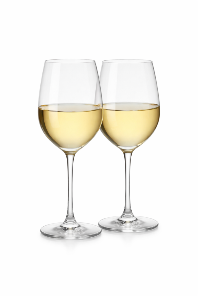 Verschiedene Weißweinsorten für Business Event Catering