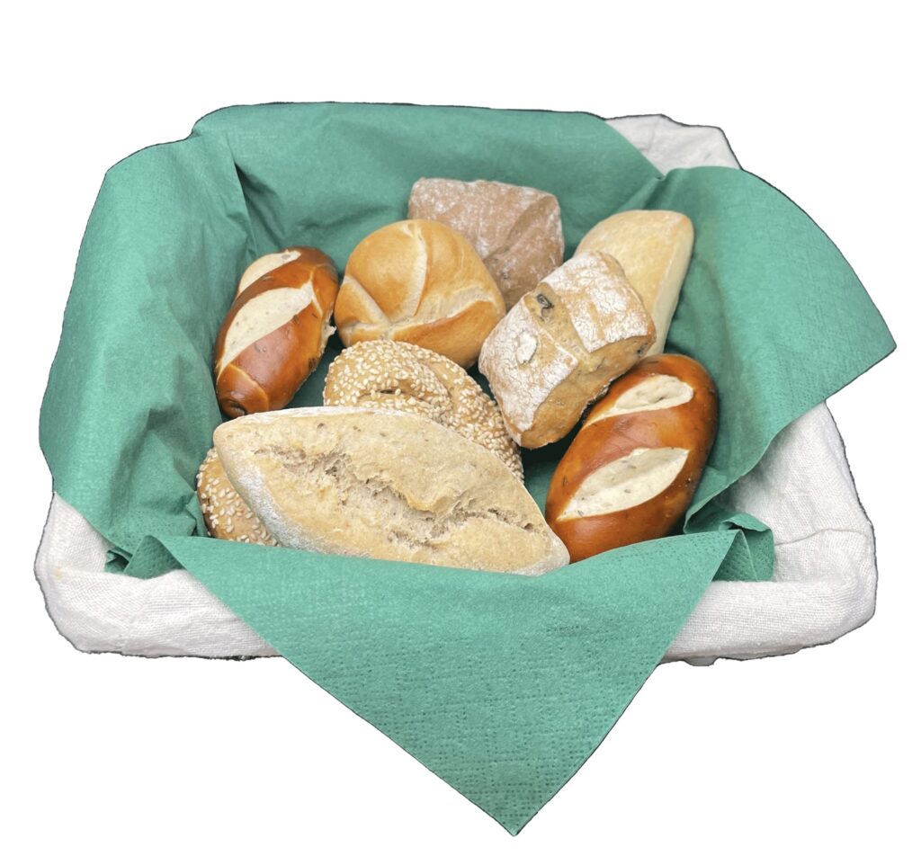 Jourgebäck leer – knusprig, vielseitig und ideal als Beilage auf Fingerfoodplatten oder zum Salat.